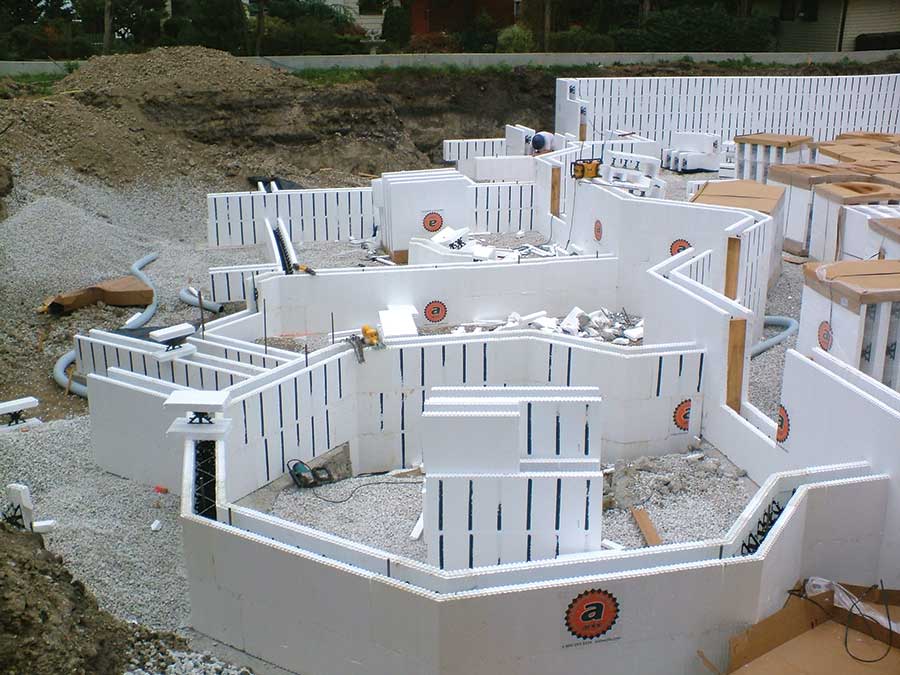 ICFs, or Insulated Concrete Forms, come in many different designs