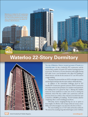 Waterloo 22-Story Dormitory