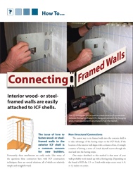 Connecting Framed Walls