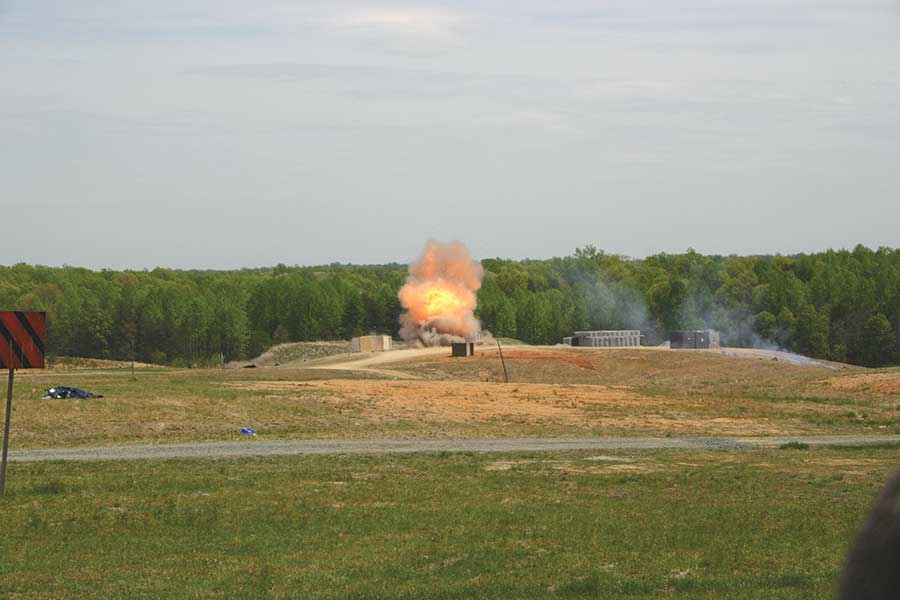 Blast-Resistant Barracks