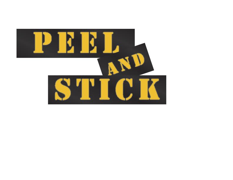 Peel and Stick
