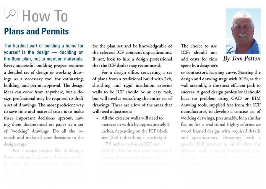 How-To Plans and Permits