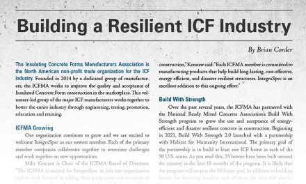 Building a Resilient ICF Industry
