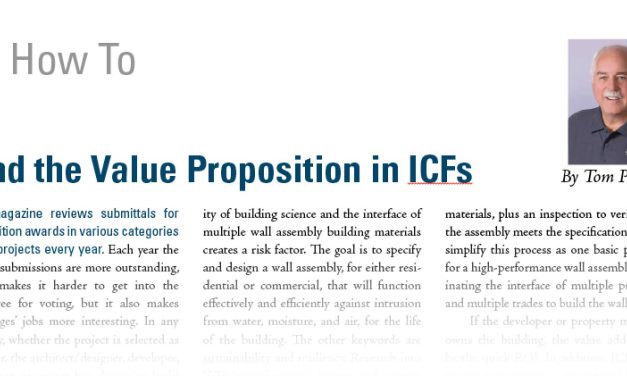 Find the Value Proposition in ICFs