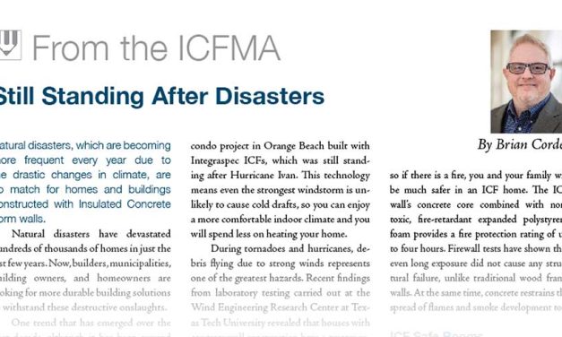 From the ICFMA: Still Standing After Disasters